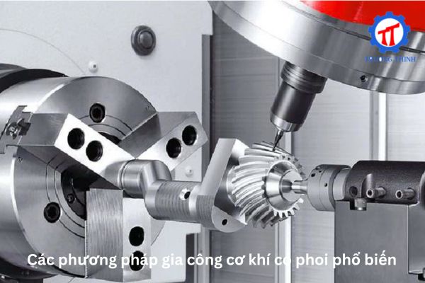 Common Machining Methods with Chip Removal