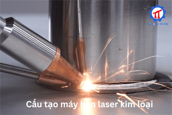 Structure of a laser metal welding machine