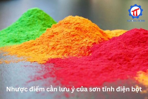 Limitations of powder coating