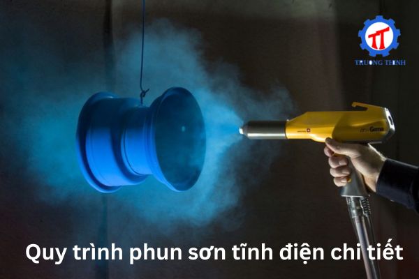 Quy trình phun sơn tĩnh điện chi tiết