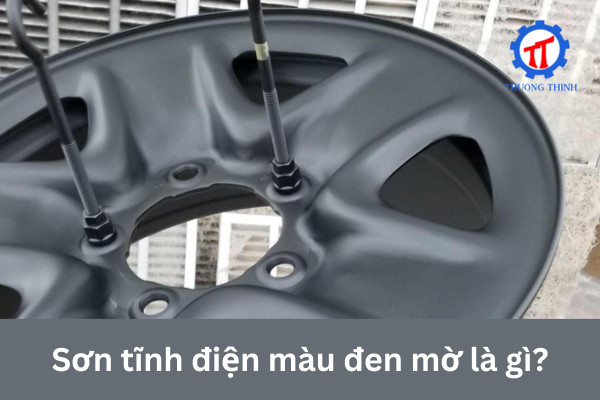 What is matte black powder coating?