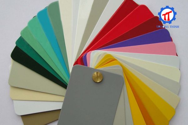 How many colors does powder coating have? Current types of powder coating colors
