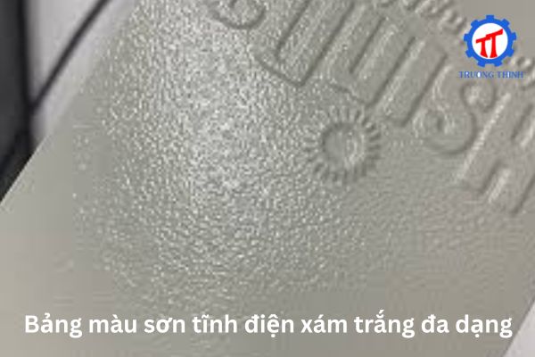 Diverse Light Gray Powder Coating Palette