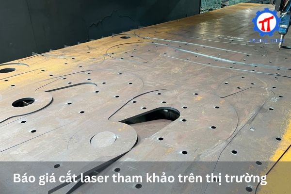 Báo giá cắt laser tham khảo trên thị trường