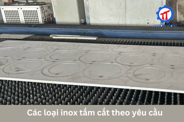 Các loại inox tấm cắt theo yêu cầu