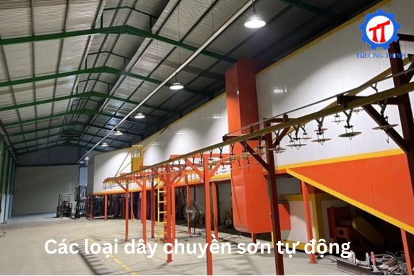 Các loại dây chuyền sơn tự động
