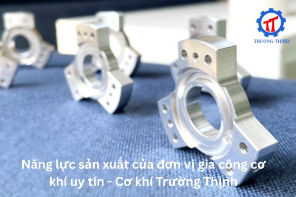 Production Capacity of the Prestigious Mechanical Processing Unit – Truong Thinh Mechanical