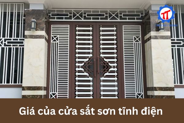 Giá của cửa sắt sơn tĩnh điện 
