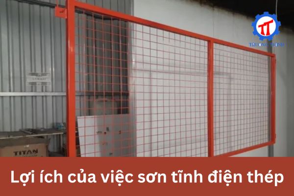 Lợi ích của việc sơn tĩnh điện thép
