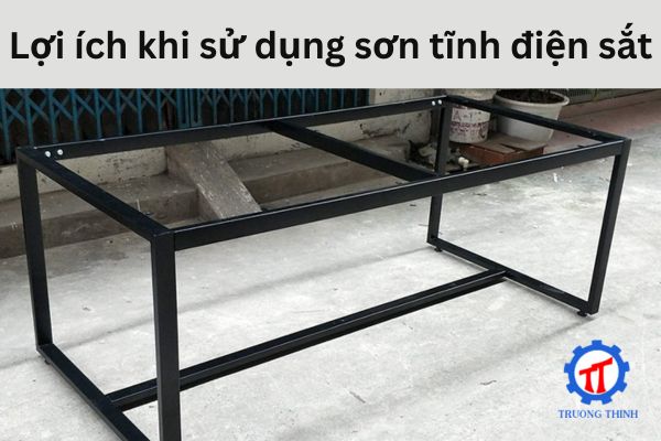 Lợi ích khi sử dụng sơn tĩnh điện sắt