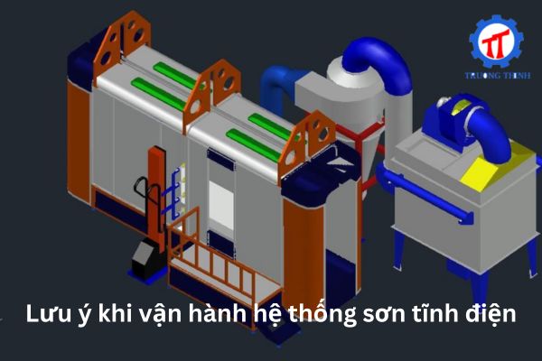 Lưu ý khi vận hành hệ thống sơn tĩnh điện