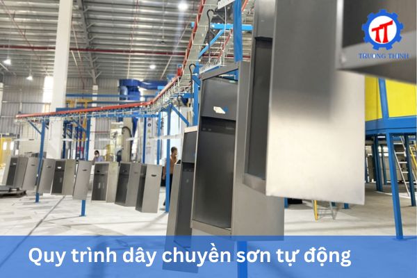 Quy trình dây chuyền sơn tự động
