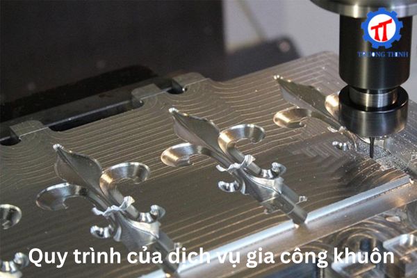 Quy trình của dịch vụ gia công khuôn