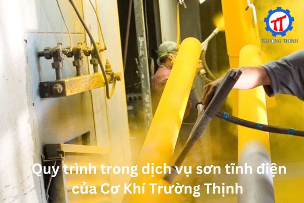 Quy trình trong dịch vụ sơn tĩnh điện của Cơ Khí Trường Thịnh