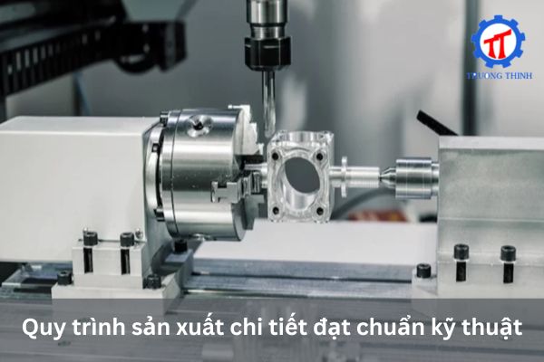 Quy trình sản xuất chi tiết đạt chuẩn kỹ thuật