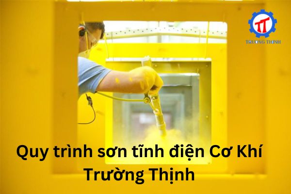 Powder Coating Process at Cơ Khí Trường Thịnh