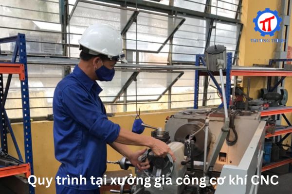 CNC Machining Workshop Process