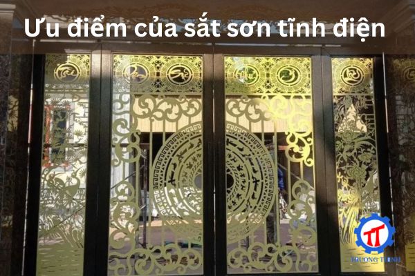 Ưu điểm của sắt sơn tĩnh điện